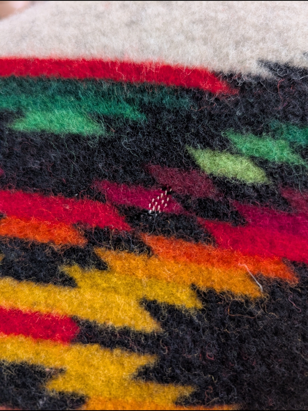 Pendleton Wool Indian Baby Blanket - Picture 3 of 6